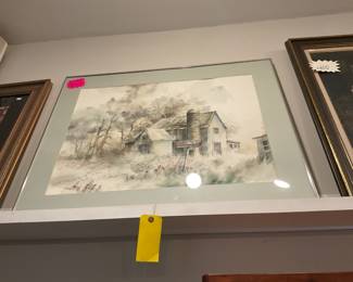 Pat Coffman Huss signed painting $350 + tax