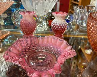 Fenton Cranberry Glass