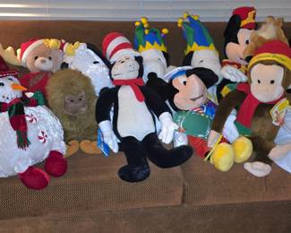 There is a very nice Sleeper sofa under all the stuffed animals LOL 