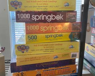 Many unopened puzzles