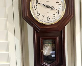 Clock Lovers! Grandfather clock, wall-mounted chime clocks, Waltham, Westminster, Howard Miller and Gibson collection.