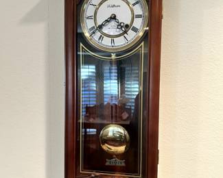 Clock Lovers! Grandfather clock, wall-mounted chime clocks, Waltham, Westminster, Howard Miller and Gibson collection.