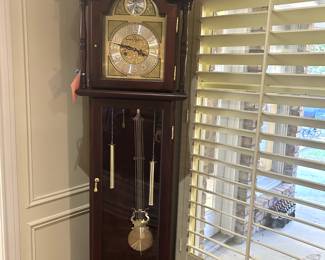 Clock Lovers! Grandfather clock, wall-mounted chime clocks, Waltham, Westminster, Howard Miller and Gibson collection.