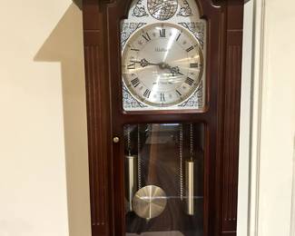 Clock Lovers! Grandfather clock, wall-mounted chime clocks, Waltham, Westminster, Howard Miller and Gibson collection.