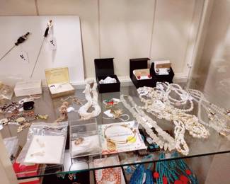 CABINET FULL OF FINE JEWELRY