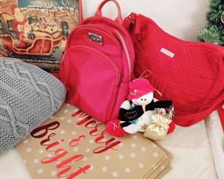 MICHAEL KORS BACKPACK, VERA BRADLEY