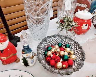 SILVERPLATE, GALAWAY IRISH VASE, BACCARAT VASE