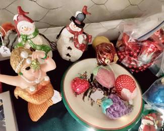 RETIRED MERMAID ORNAMENT & MORE