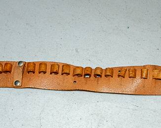 MATTEL FANNER 50 LEATHER BULLET BELT