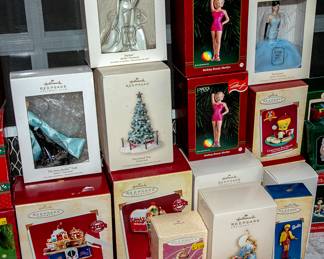 TABLES OF HALLMARK ORNAMENTS