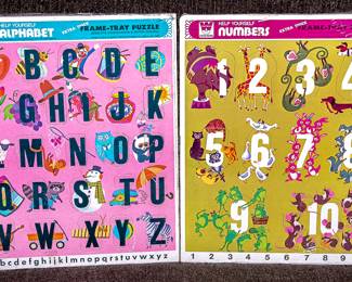 VINTAGE CHILDREN'S PUZZLES