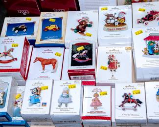 TABLES OF HALLMARK ORNAMENTS
