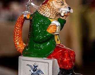 VERY COLLECTIBLE BUSCH BEVO FOX STEIN