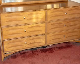 HAYWOOD WAKEFIELD DRESSER W/MIRROR