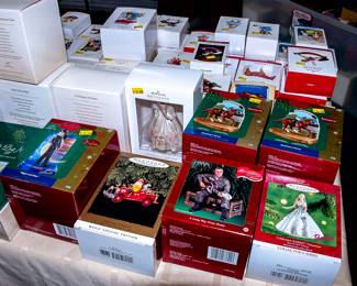 TABLES OF HALLMARK ORNAMENTS