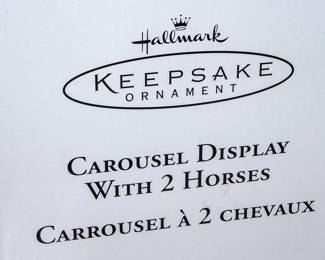 TABLES OF HALLMARK ORNAMENTS