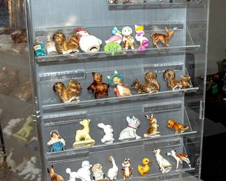 CASES OF SMALLS - FIGURINES - ETC