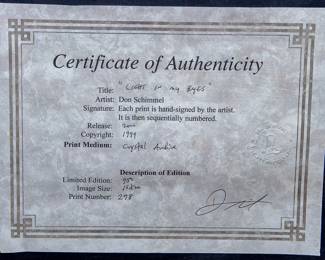 FINE ART - DON SCHIMMEL PHOTOGRAPH