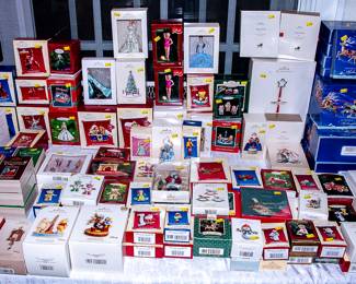 TABLES OF HALLMARK ORNAMENTS
