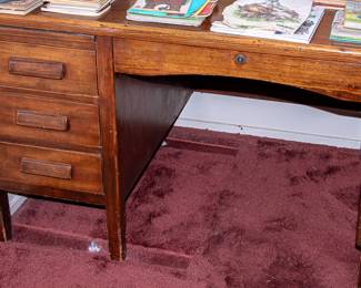 VINTAGE WOOD DESK