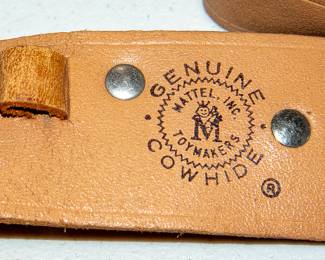 MATTEL FANNER 50 LEATHER BULLET BELT