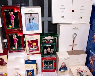 TABLES OF HALLMARK ORNAMENTS