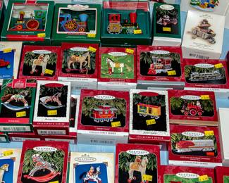 TABLES OF HALLMARK ORNAMENTS