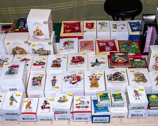 TABLES OF HALLMARK ORNAMENTS