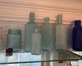 Antique bottles
