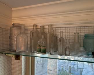 Antique bottles