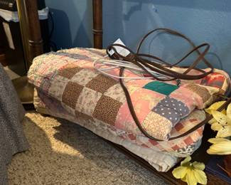 Vintage handmade quilts