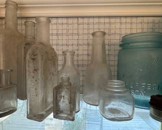 Antique bottles