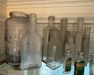 Antique bottles