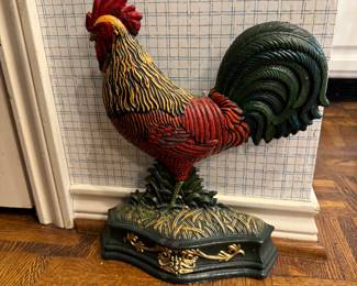 Rooster doorstop