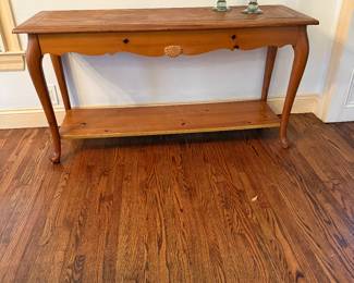 Pine Console Table