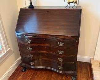 Antique Mahagony Dropleaf Desk