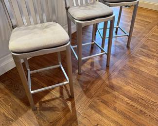Set of 3 Stools 24" High