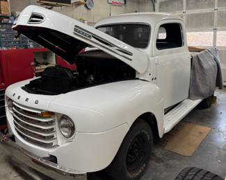 WOW WOW 1950 FORD PICK UP. THE HARD WORK HAS BEEN DONE. READY TO BE FINISHED BEING RESTORED. LOTS OF EXTRA PARTS TO HELP COMPLETE