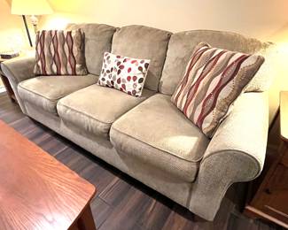 Chenille sofa in great condition