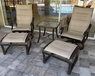 $225 each set/$75 table - Tropitone