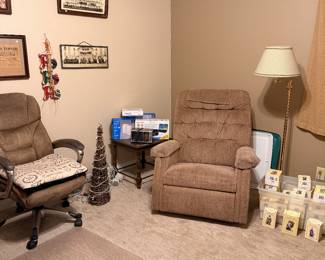 Christmas Santa’s, trees