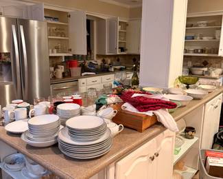 China, Crystal, Tupperware, Corning Ware