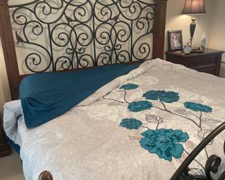 King bed. Mattress in excellent condition $400