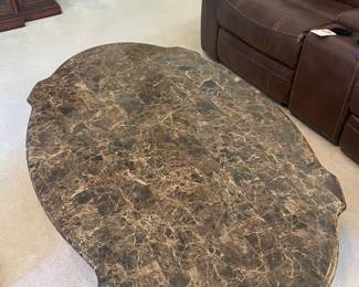 natural stone coffee table $175