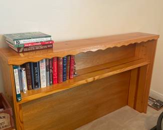 Headboard shelf