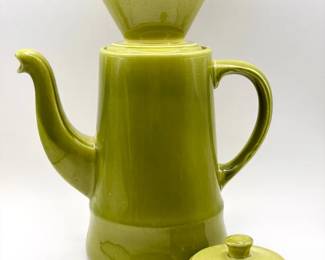 RARE Stangl 5129 pour-over coffee pot with a filter holder