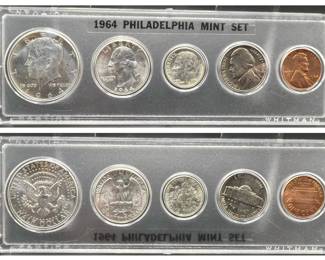 1964 Silver United States Mint Proof Coin Set