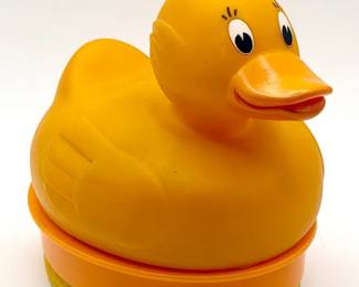 Vintage Rubber Duckie Scrubber