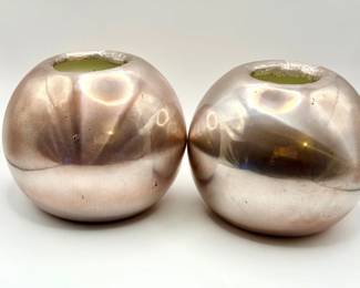 (2) Zodax Titanium Candles Made In Poland