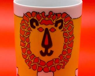 vintage Lions International collectible mug